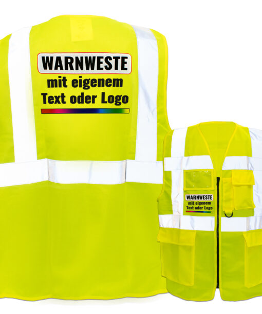 Multifunktionsweste mit Taschen und Reißverschluss selbst gestalten 10 Multifunktionsweste mit Taschen und Reissverschluss viele Farben und Groessen schwarzer Standard Sublimationsdruck PIXI 256472 500281129 1