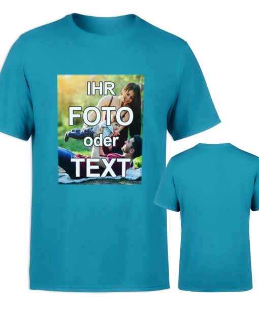 T-Shirts in vielen Farben selbst gestalten mit eigenem Design / Logo / Text 21 T Shirt selbst gestalten 100 Baumwolle vollfarbig einseitig bedruckt PIXI 43680 18026
