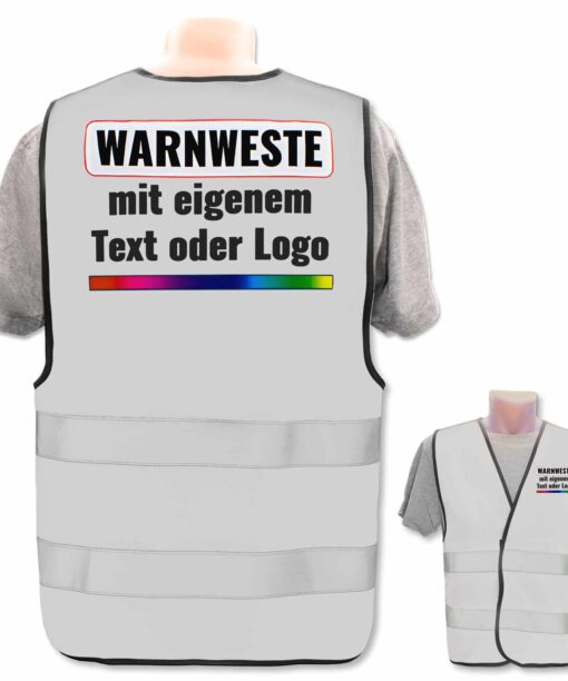 Warnwesten mit zwei Leuchtstreifen selbst gestalten // viele Farben und Größen 22 Warnwesten mit zwei Leuchtstreifen viele Farben und Groessen vollfarbiger Digitaldruck 4c w PIXI 256521 30002