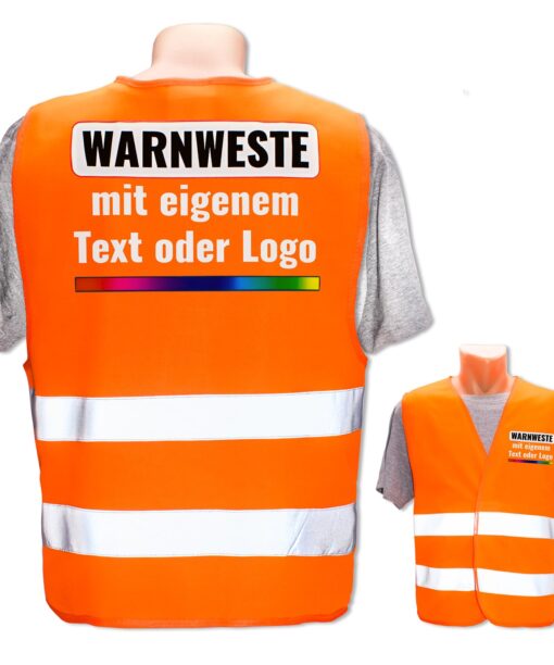 Warnwesten mit zwei Leuchtstreifen selbst gestalten // viele Farben und Größen 14 Warnwesten mit zwei Leuchtstreifen viele Farben und Groessen vollfarbiger Digitaldruck 4c w PIXI 256521 30002 4