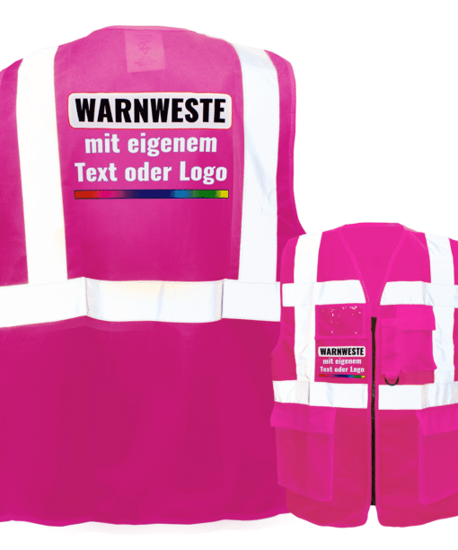 Multifunktionsweste mit Taschen und Reißverschluss selbst gestalten 16 Multifunktionsweste mit Taschen und Reissverschluss viele Farben und Groessen PIXI 256472 30011