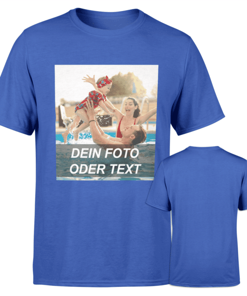 Bio Baumwolle T Shirt selbst gestalten vollfarbig bedruckt OEKO TEX Tinte PIXI 253966 18071