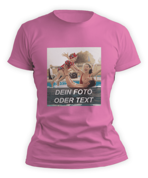 Frauen T Shirt vollfarbig bedruckt OEKO TEX Tinte PIXI 254256 18073 11