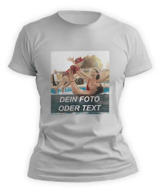 Frauen T Shirt vollfarbig bedruckt OEKO TEX Tinte PIXI 254256 18073 12