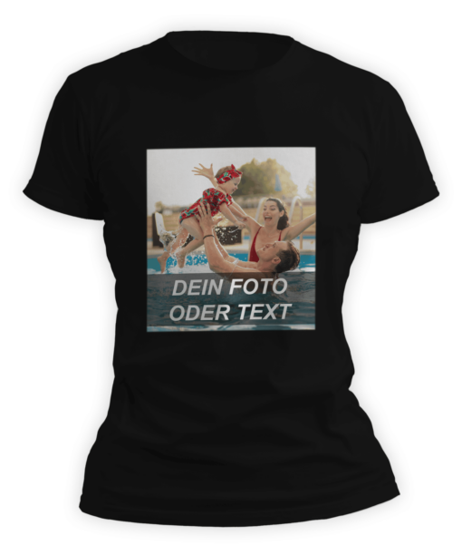 Frauen T Shirt vollfarbig bedruckt OEKO TEX Tinte PIXI 254256 18073 8