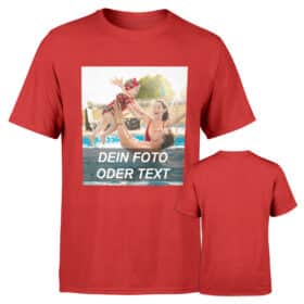 Bio Baumwoll T-Shirts mit Druck selbst gestalten