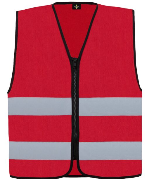 Reißverschluss-Warnwesten mit zwei Leuchtstreifen 20 Reissverschlusswesten mit zwei Leuchtstreifen PIXI 279819 500281170 10