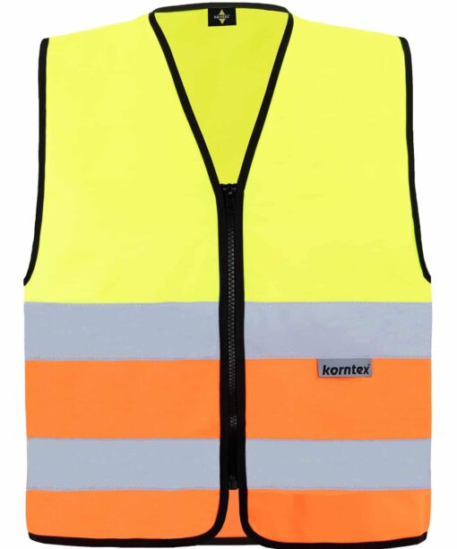 Reißverschluss-Warnwesten mit zwei Leuchtstreifen 17 Reissverschlusswesten mit zwei Leuchtstreifen PIXI 279819 500281170 6