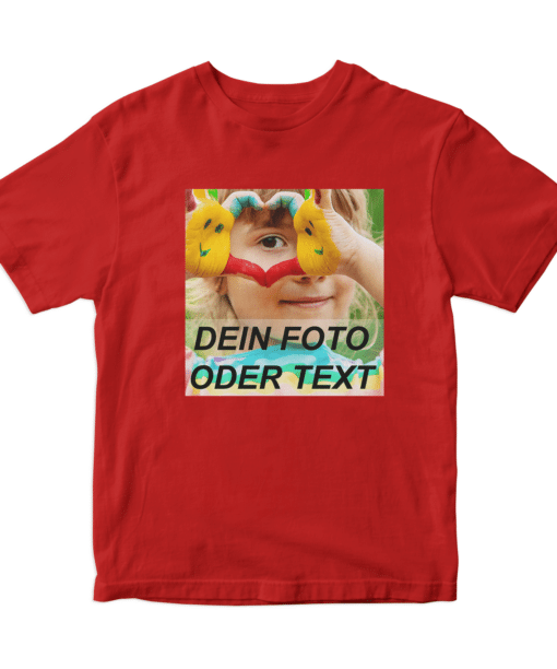 Kinder T Shirt selbst gestalten 100 Baumwolle vollfarbig bedruckt Kinder Tshirts 18072 2