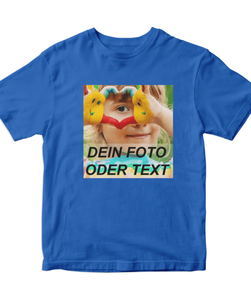 Kinder T Shirt selbst gestalten 100 Baumwolle vollfarbig bedruckt Kinder Tshirts 18072 4