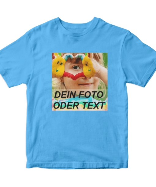 Kinder T Shirt selbst gestalten 100 Baumwolle vollfarbig bedruckt Kinder Tshirts 18072 5