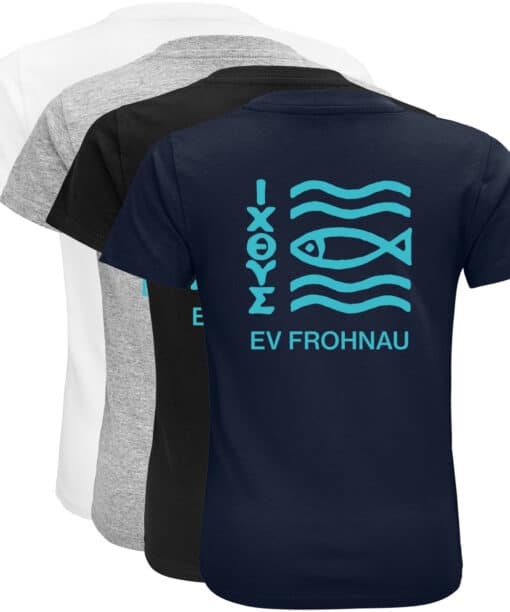 Bio-Baumwolle T-Shirt (Kinder) mit Logo der EV Frohnau